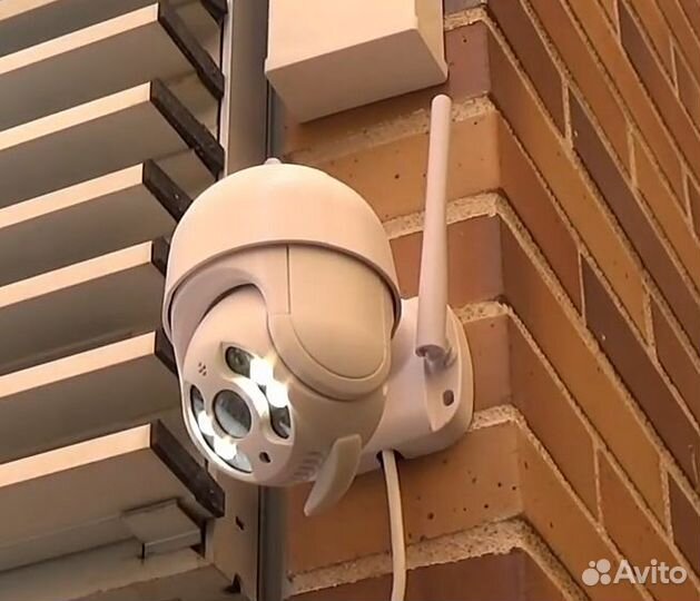 Камера wi-fi уличная поворотная 2мп FullHD телефон