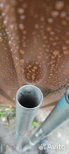 Черенок для скупа титановый 35 мм