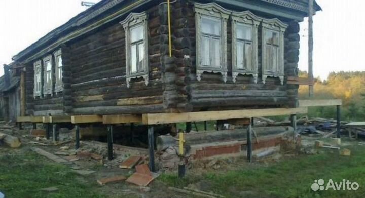 Замена нижних венцов