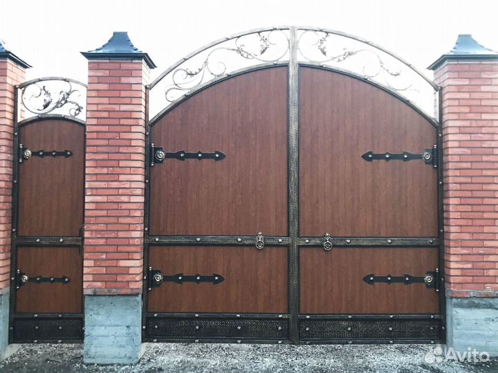 Кованные ворота