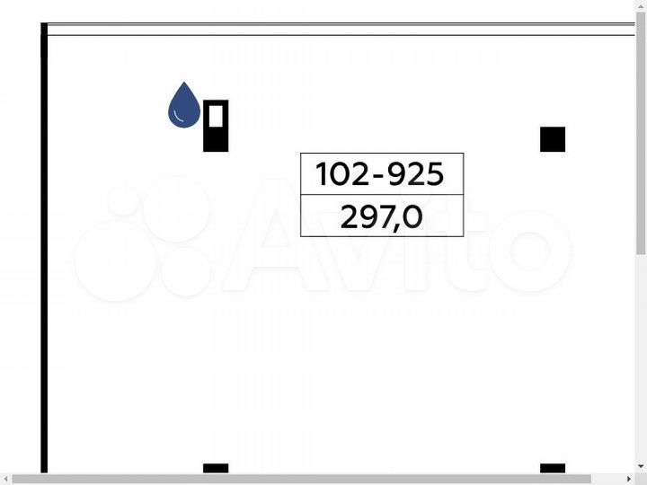 Продается офисное помещение площадью 297 кв.м