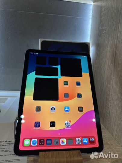 iPad Air 5 (2022) 64Gb Blue. Wi-Fi. 100 аккум