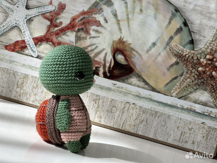 Вязаная игрушка ручной работы