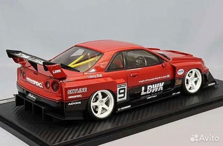 Nissan r34 ignition 1:18