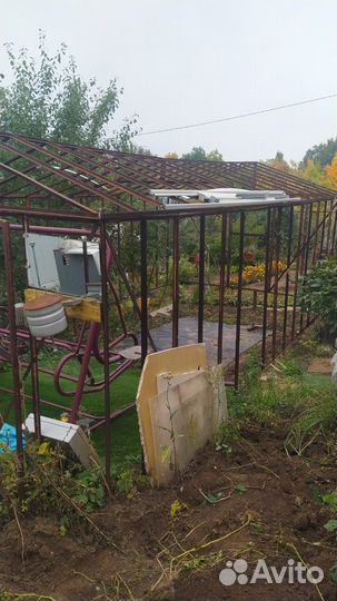 Продам каркас теплицы 3 * 6 м. сборный секционный