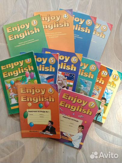 Учебник по английскому языку Enjoy English