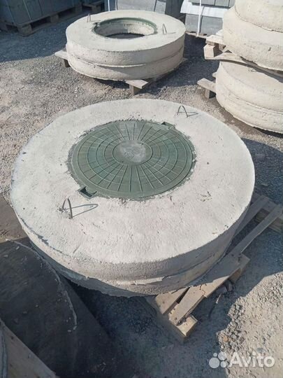 Крышка бетонная без люка