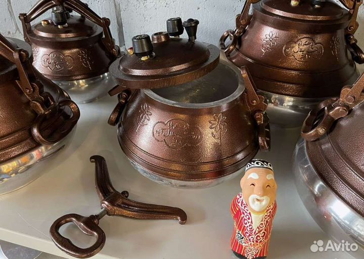 Афганские казаны с гарантией чёрные, двухцветные