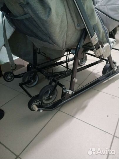 Коляска санки