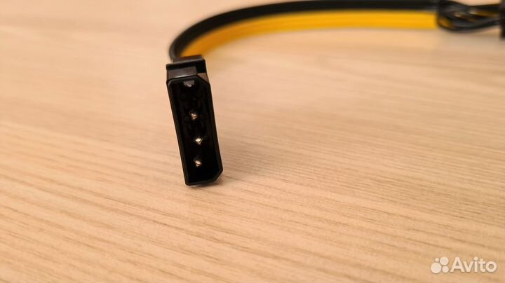 Новый Кабель 8 PIN - Molex (папа - папа)