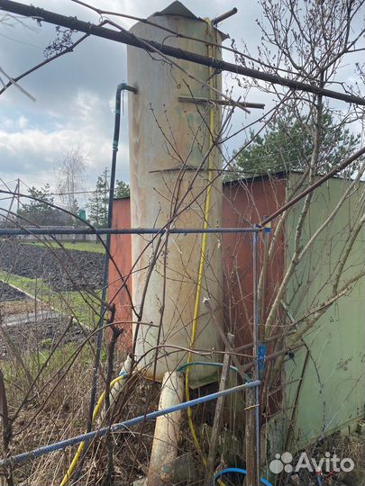 Бочка металлическая для воды