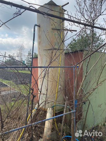 Бочка металлическая для воды