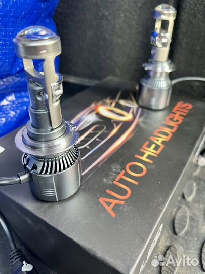 Светодиодные лампы h7 мини линзы