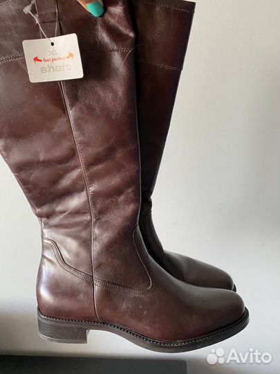 Сапоги деми 39 Tamaris новые увеличенная полнота