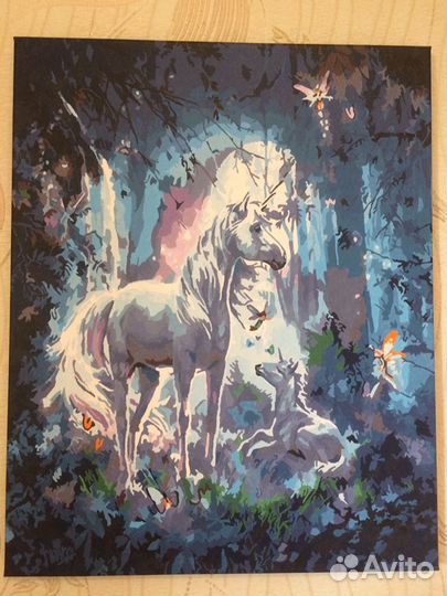 Готовая картина по номерам