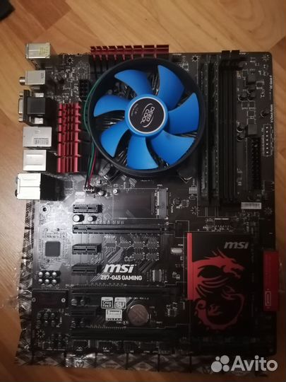 Комплект i7 4790,msi z87-g45 gaming, 16 gb ram