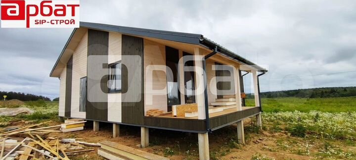 Дом 116 м² на участке 10 сот.