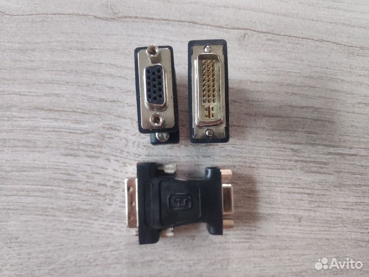 Кабеля VGA, dvi, hdmi, usb
