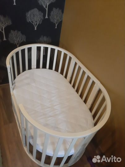 Детская кроватка трансформер Sofia2 с маятником