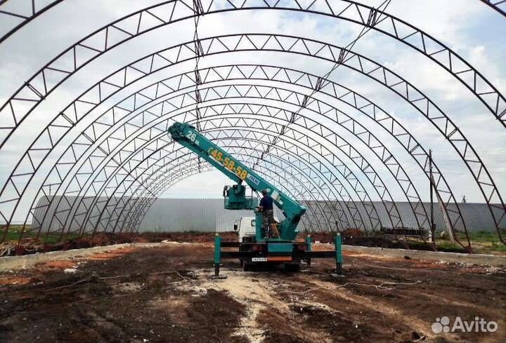 Строительство складов, ангаров, теплиц