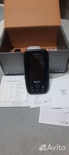 Эхолот garmin striker plus 4cv + transducer