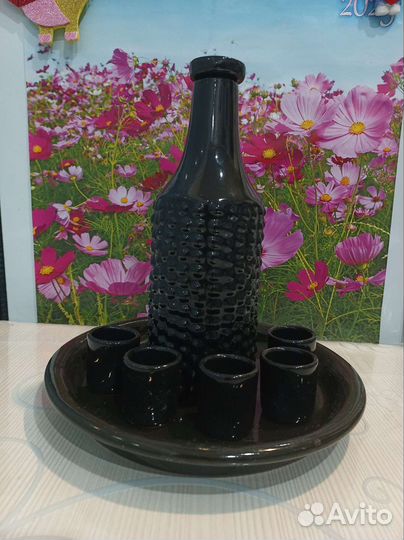 Графин с рюмками СССР