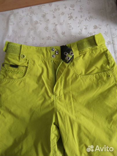 Штаны для сноуборда quicksilver подростковые