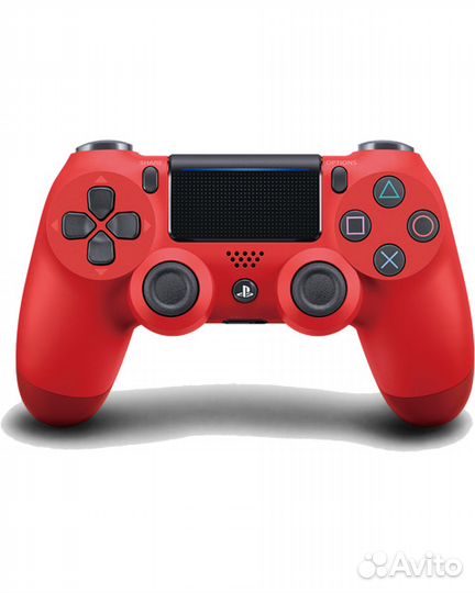PS4 контроллер DualShock 4 V2 красный,новый,гарант