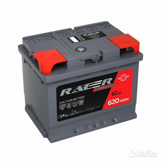 Аккумулятор Racer 62ah 620EN