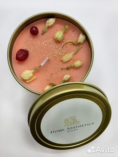 Ароматическая декоративная свеча