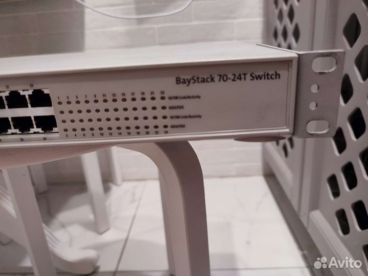 Свитч 24port Nortel Networks BayStack 70-24T