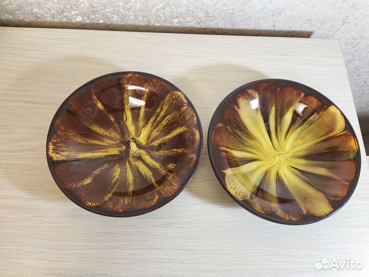 Глиняные тарелки