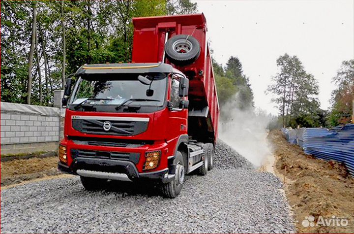 Щебень. Фал