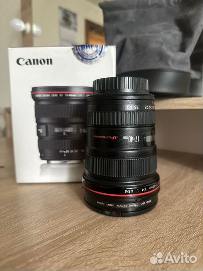 Объектив Canon EF 17-40 f/4.0L USM