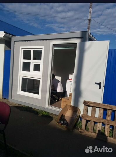 Вагончик бытовка бу металлическая