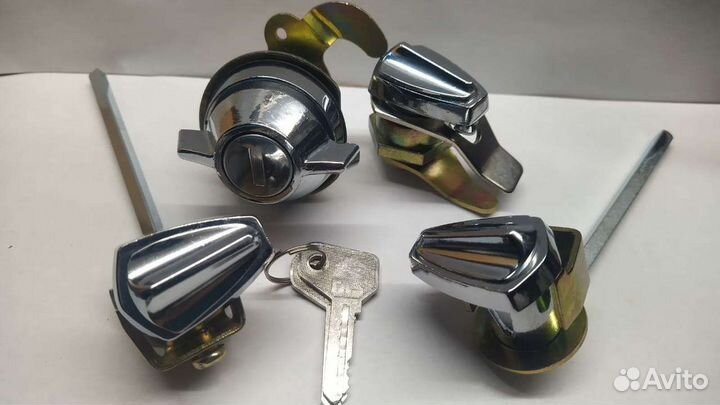 Замки новые в сборе Волга газ 24 2401