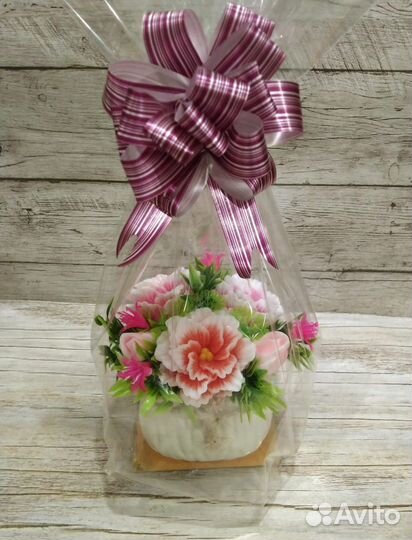 Букет - мыло ручной работы