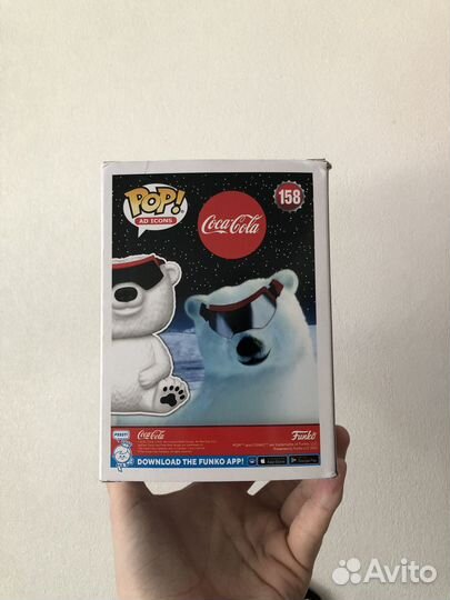 Фигурка Funko POP 90s Coca-Cola Polar Bear #158