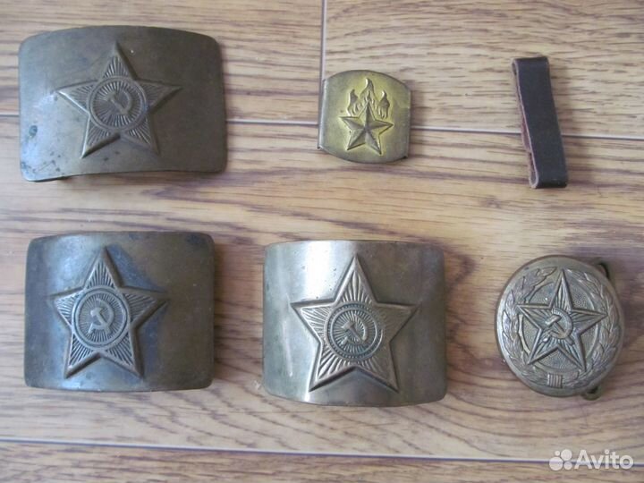 Пряжки и ремни СССР