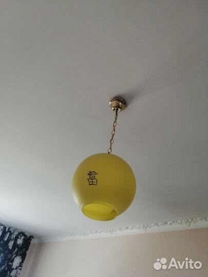 Люстра потолочная бу