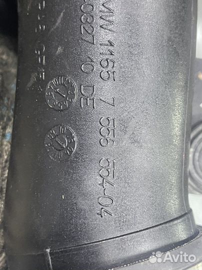 Патрубок интеркулера бмв н54