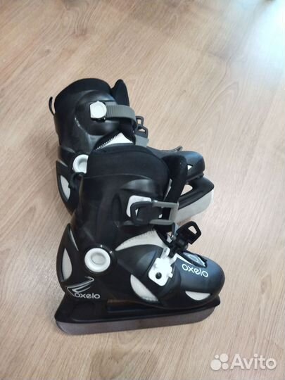 Коньки хоккейные раздвижные