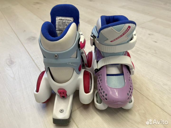 Роликовые коньки детские раздвижные (25-28 р)