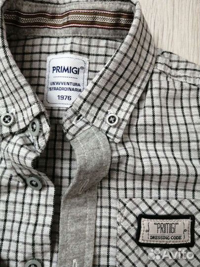 Рубашка для мальчика 74 80