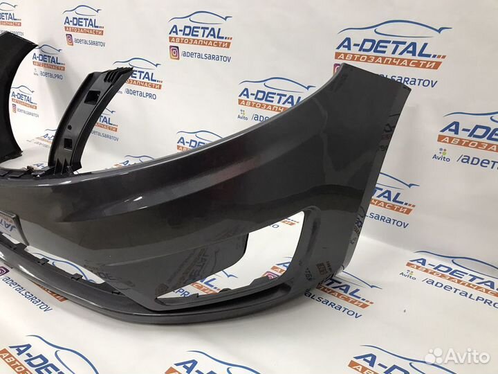 Бампер передний Kia Rio 3 (2011-2015) Серый