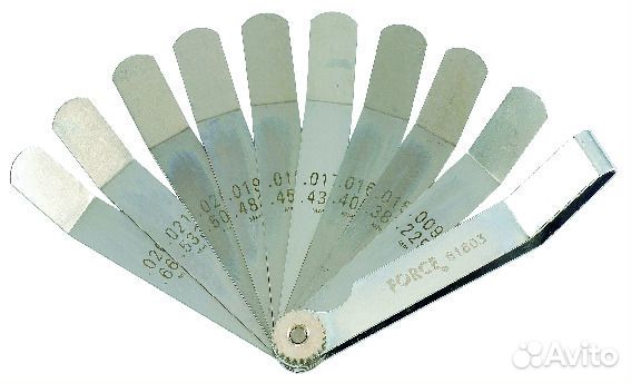 61803 Набор колиброванных, Г-обр щупов (0,229-0,66