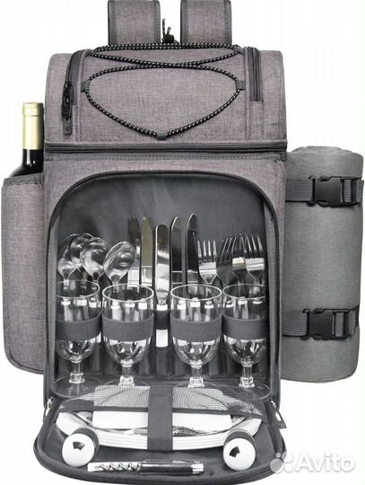 Набор для пикника в чемодане