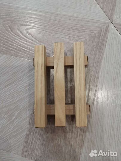 Мыльница из натурального дерева