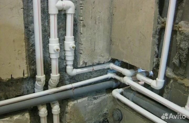 Сантехник. Услуги сантехника. Замена труб