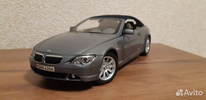 Bmw 6 series cabrio kyosho 1/18